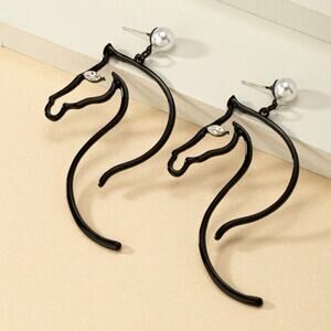 Whimsical Horse Drop Earrings*